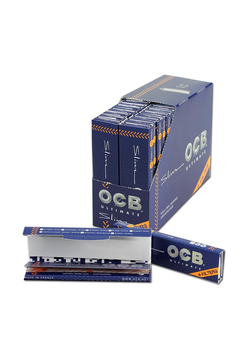 OCB Ulitimate Papers KSS mit Tips 1 Heft (32 Blatt & 32 Tips)