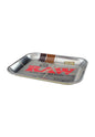 RAW Rolling Tray L silber 340x275mm Metall