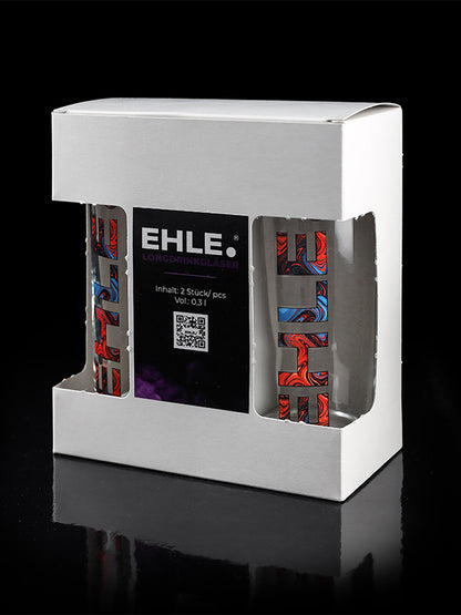 Ehle Longdrinkglas 2er Set Logo: Lava