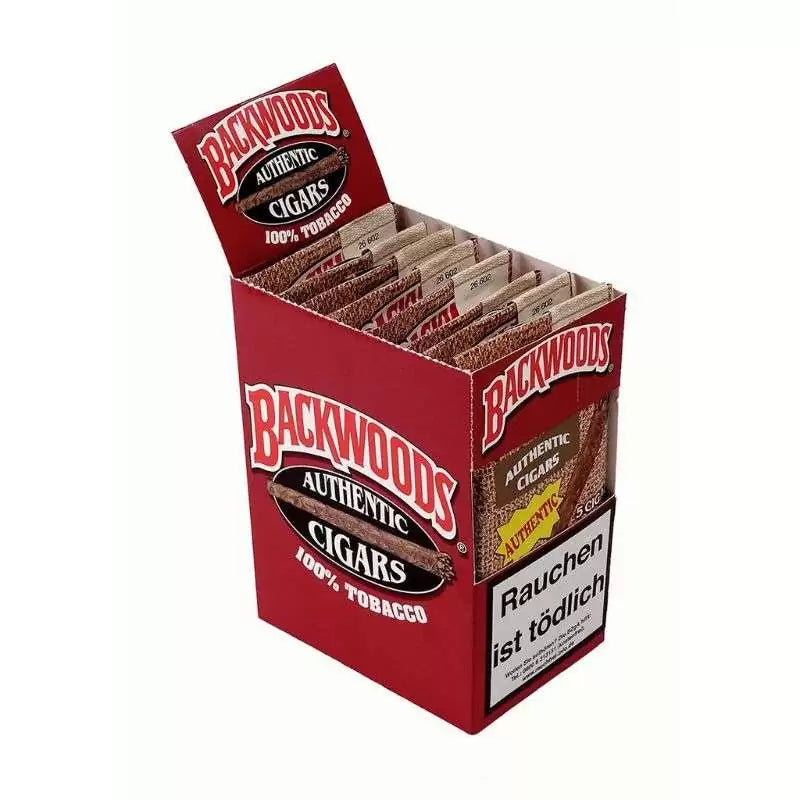 Backwoods Authentic VE 1 Pack mit je 5 Cigars