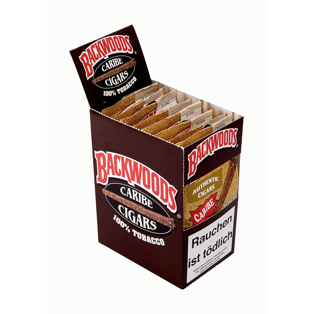 Backwoods Caribe VE 1 Pack mit je 5 Cigars