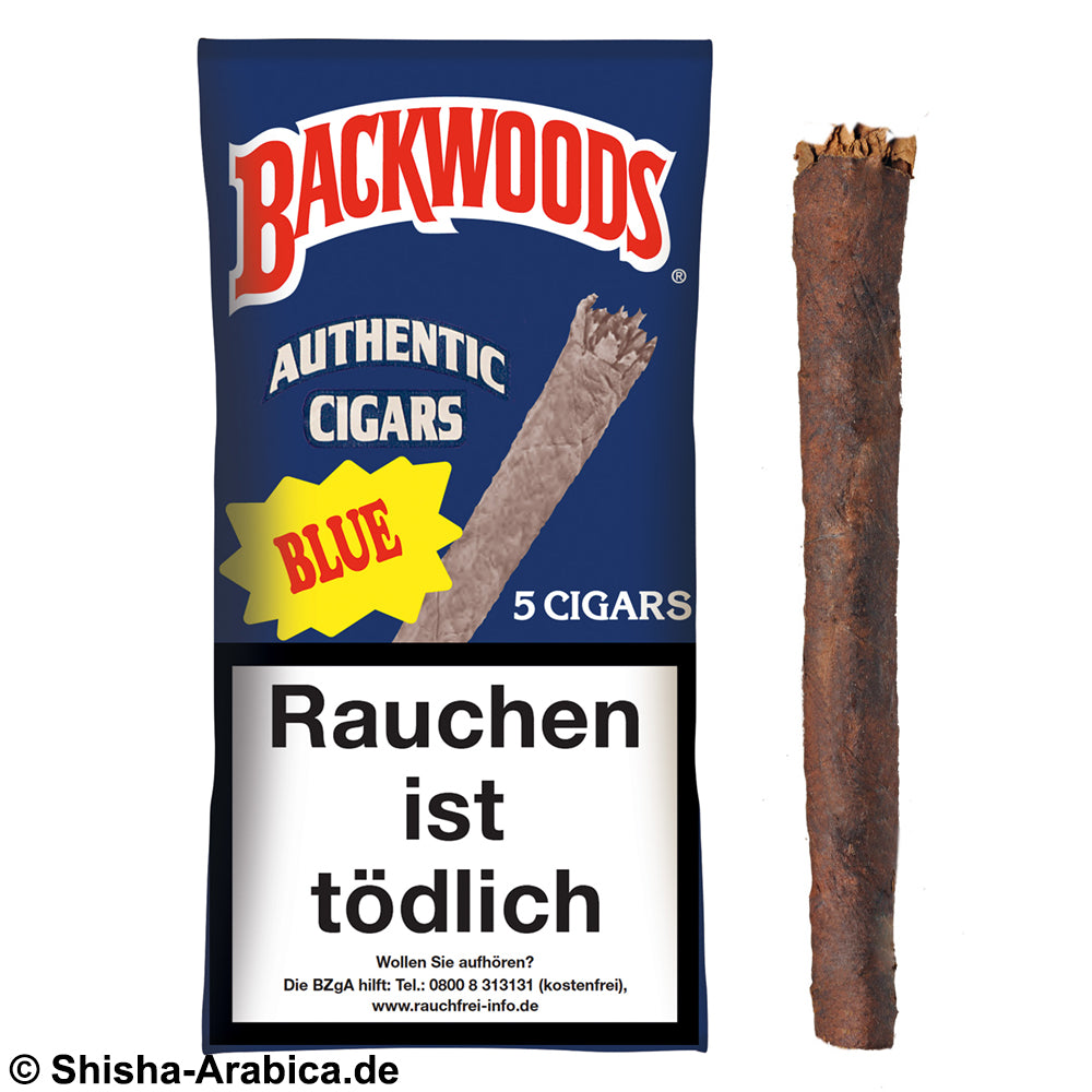 Backwoods Vanilla Blue, VE 1 Pack mit je 5 Cigars