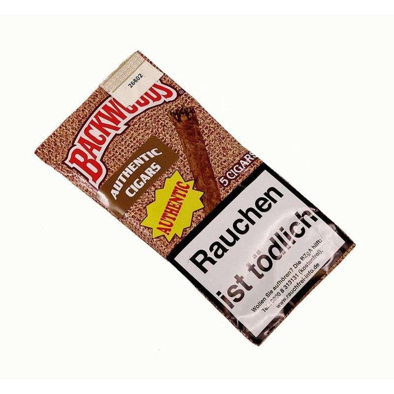 Backwoods Authentic VE 1 Pack mit je 5 Cigars