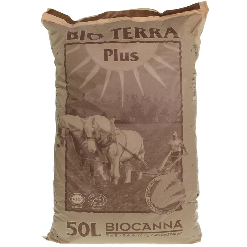 Canna Bio Terra Plus Erde vorgedüngt 50 L Sack