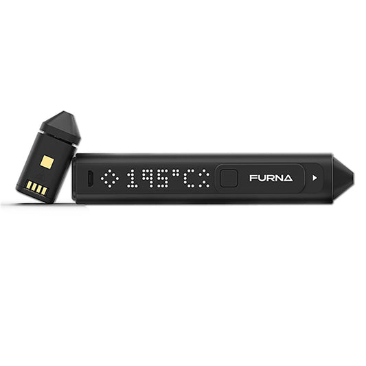 FURNA Vaporizer USB 3500mA/h Für Kräuter und Konzentrate (Farbe: Schwarz)