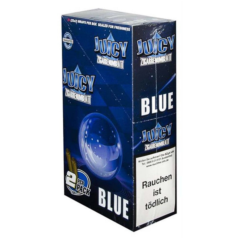 Juicy Blunts Blue Black n´ Blueberry 1 Heft (2 Blatt)