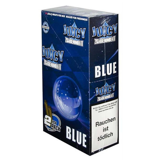 Juicy Blunts Blue Black n´ Blueberry 1 Heft (2 Blatt)