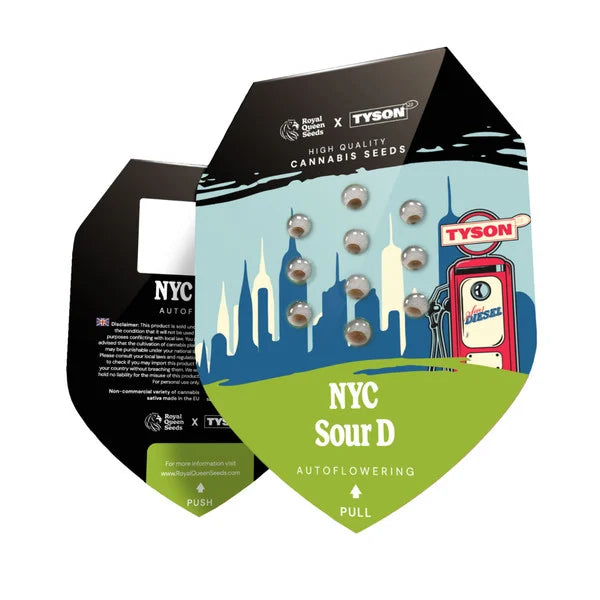 Royal Queen Seeds - NYC Sour D Auto, 3 Samen