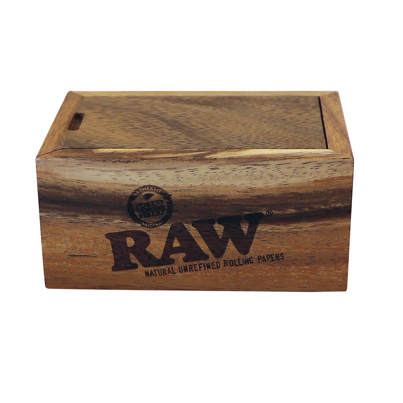 RAW Holzbox mit Schiebedeckel 130x80x60 mm