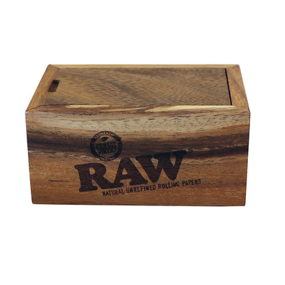 RAW Holzbox mit Schiebedeckel 130x80x60 mm