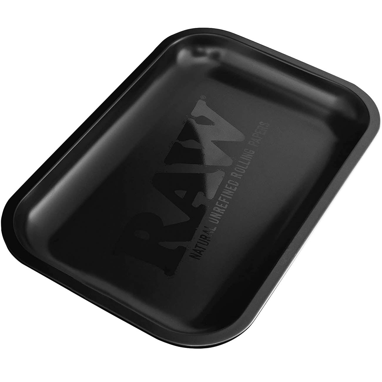 RAW Rolling Tray matt schwarz 275x175mm Metall