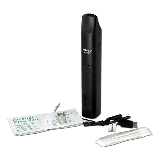 X-MAX Vaporizer V3 PRO SCHWARZ USB 2600mA/h Akku für Kräuter/Extrakte